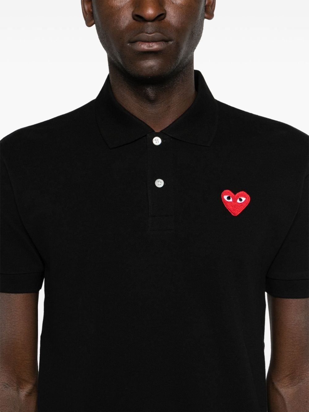 Comme Des Garcons Comme Des Garçons Cotton polo shirt