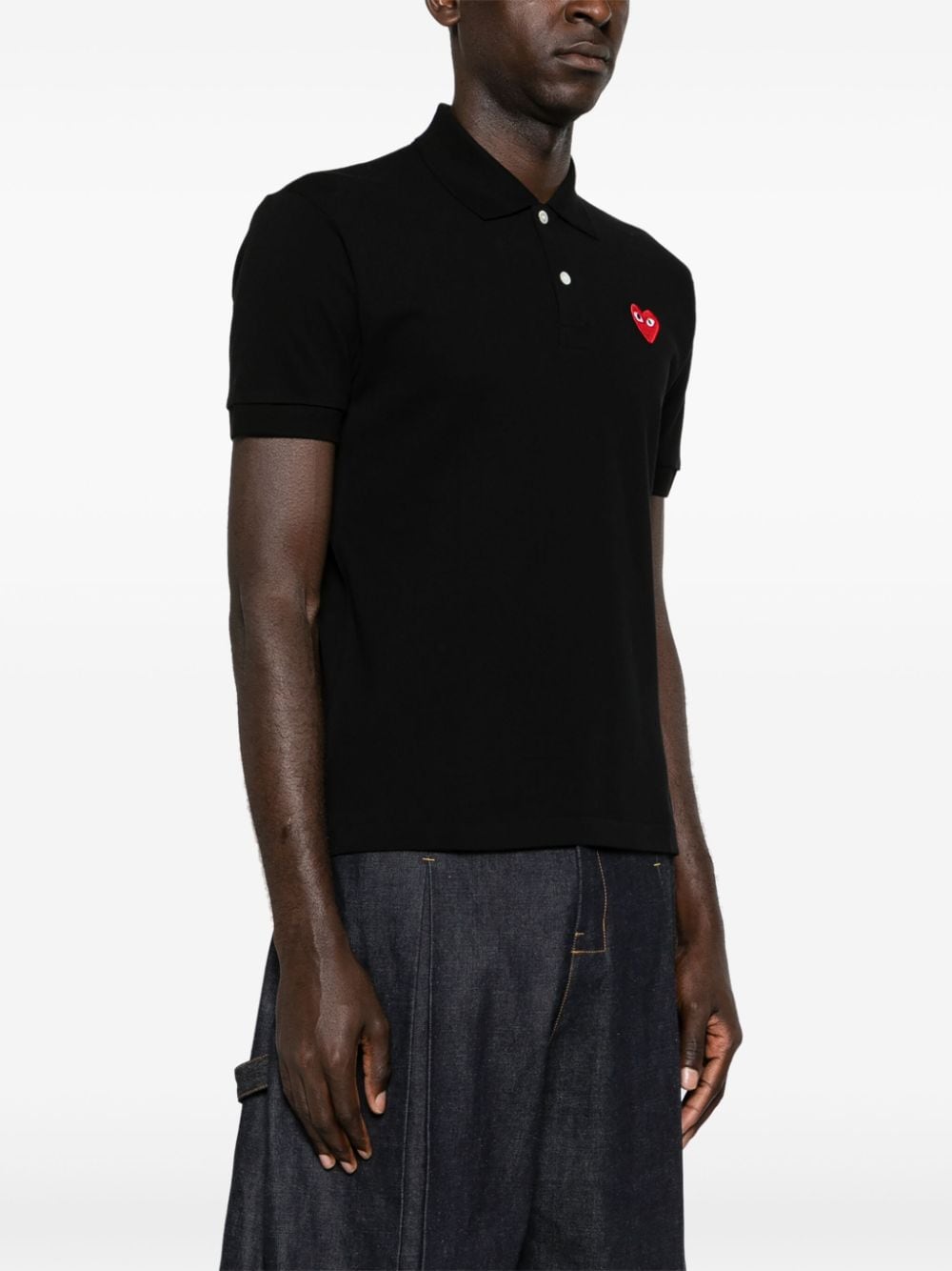 Comme Des Garcons Comme Des Garçons Cotton polo shirt