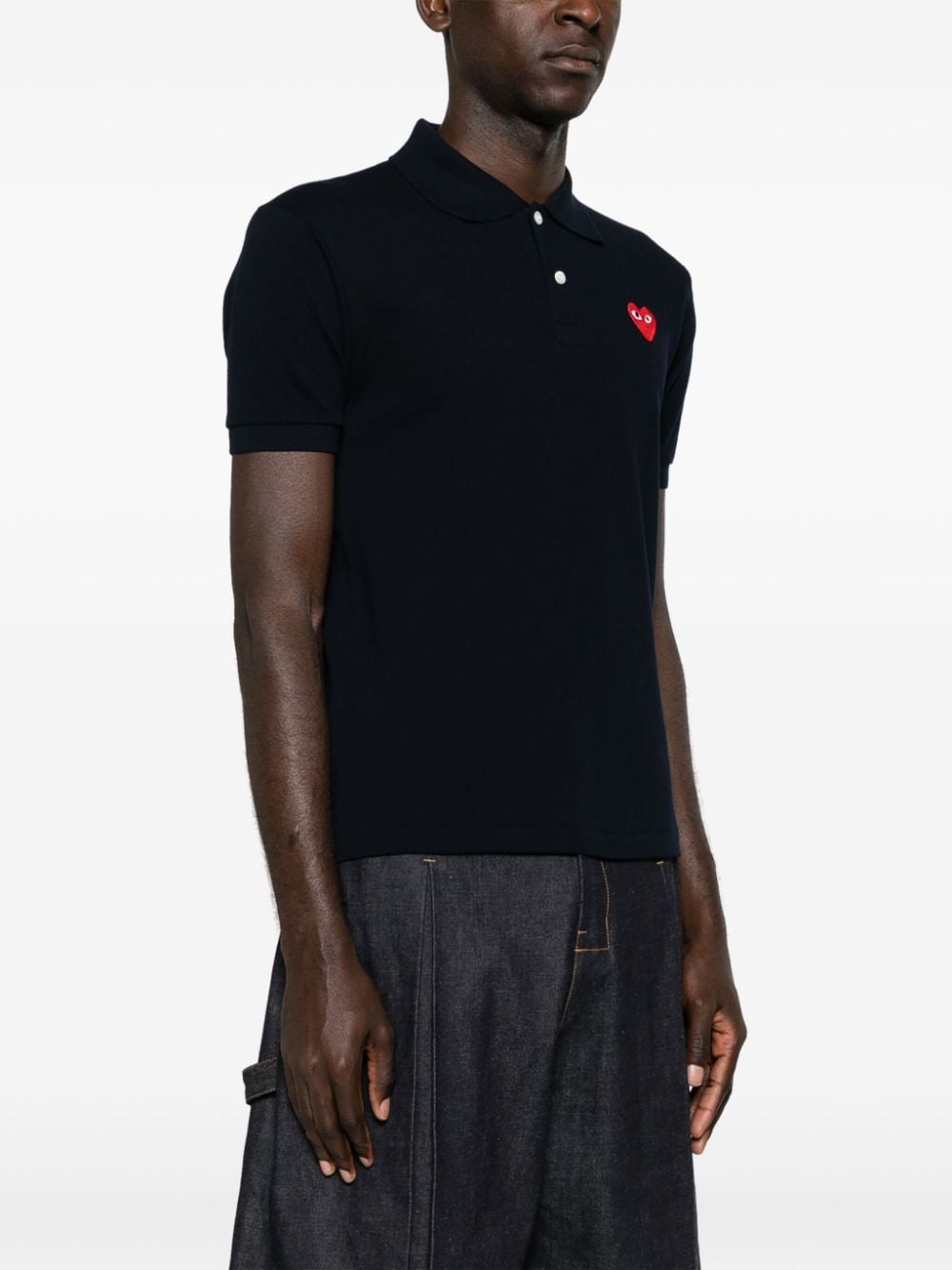 Comme Des Garcons Comme Des Garçons Cotton polo shirt