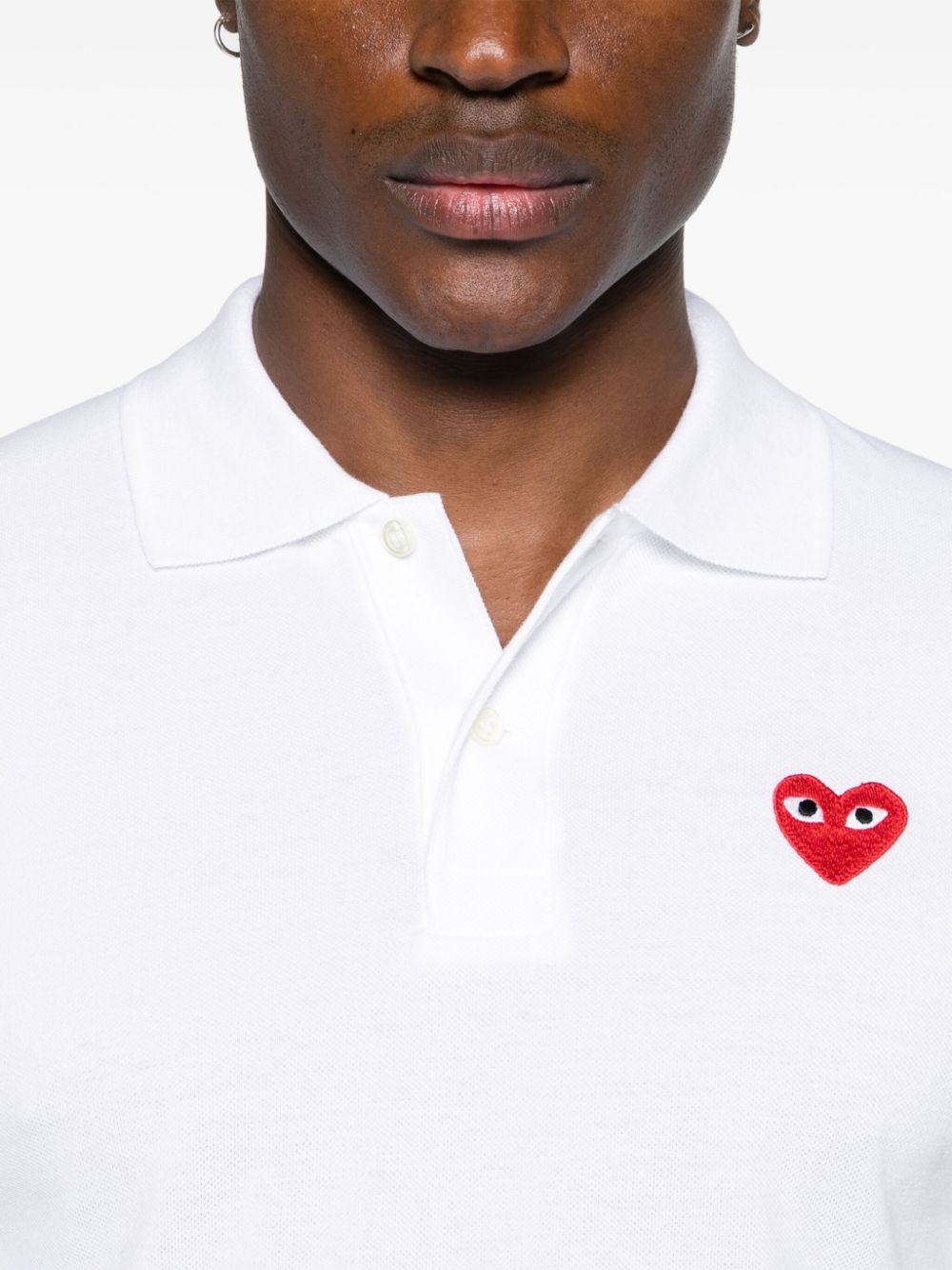 Comme Des Garcons Comme Des Garçons Cotton polo shirt