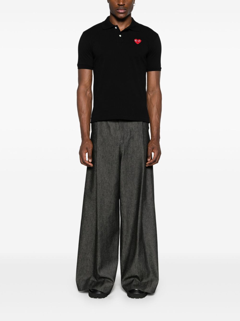 Comme Des Garcons Comme Des Garçons Cotton polo shirt