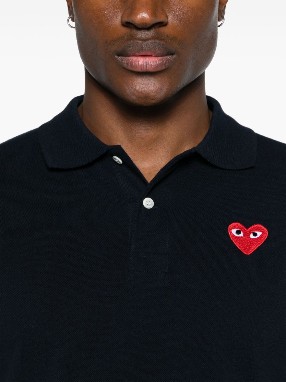 Comme Des Garcons Comme Des Garçons Cotton polo shirt