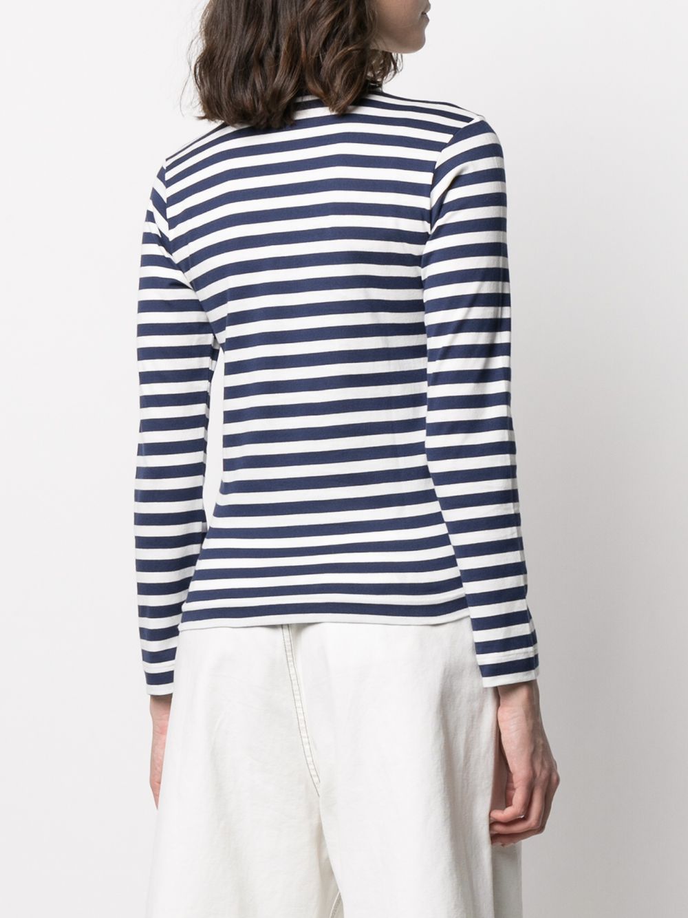 Comme Des Garcons Comme Des Garçons Striped cotton t-shirt