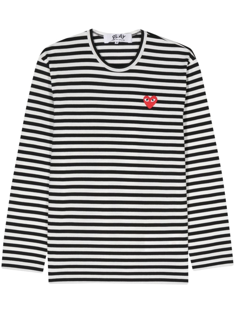 Comme Des Garcons Comme Des Garçons Striped cotton t-shirt
