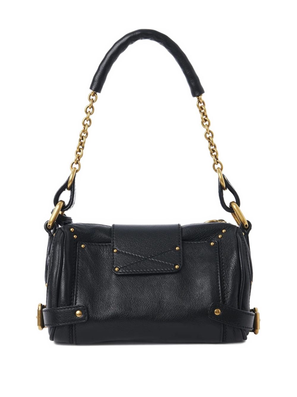Chloé Small Paddington Chain Bag In Grained Leather