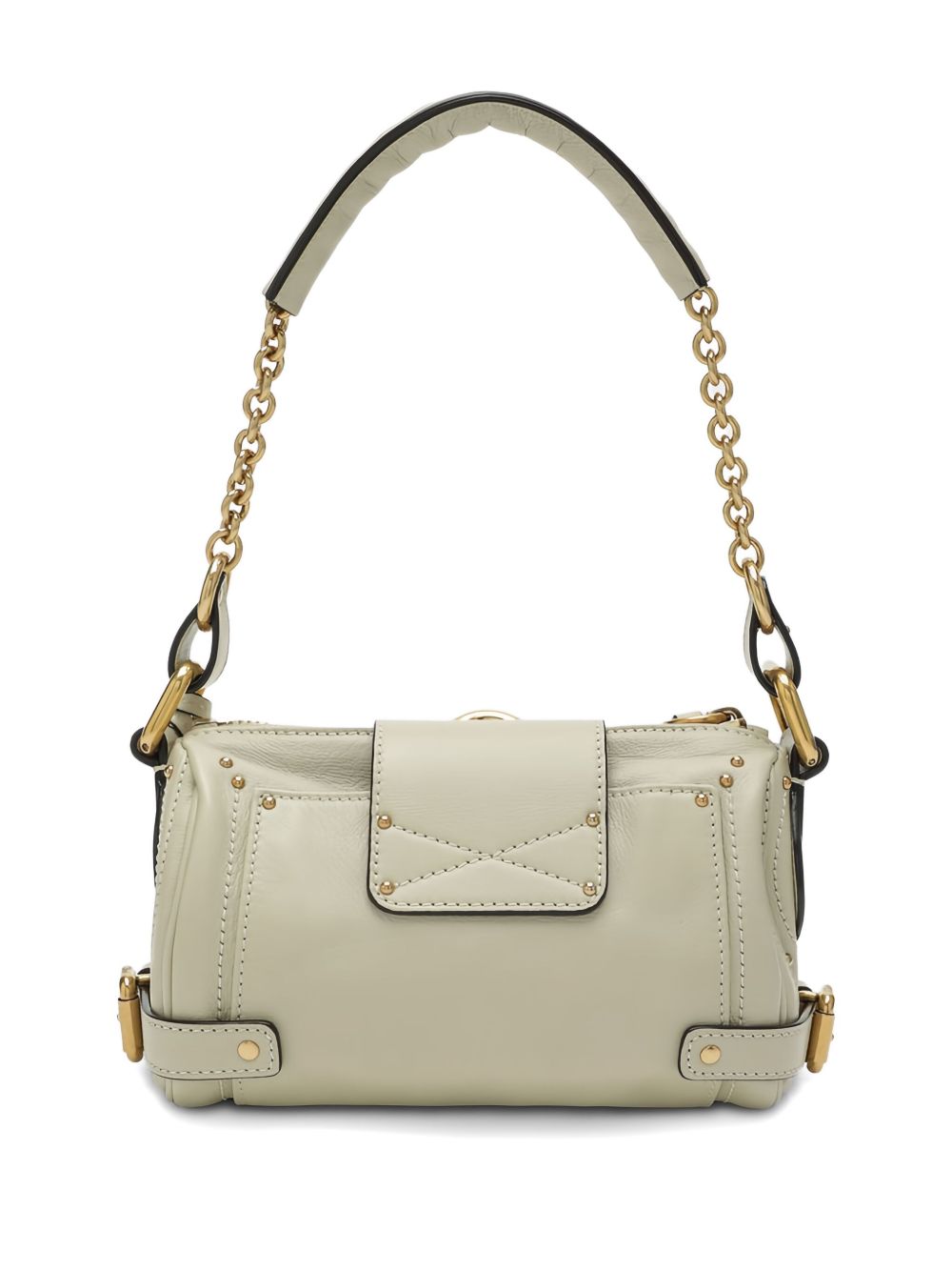 Chloé Small Paddington Chain Bag In Grained Leather
