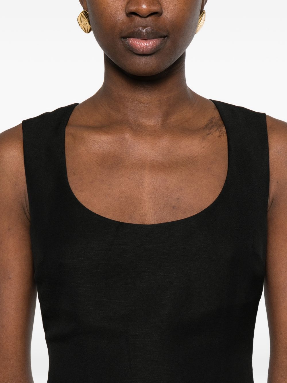 Jacquemus La Robe Tablier long dress