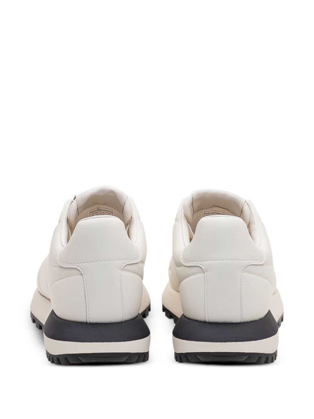 Emporio Armani Thermoformed Leather sneakers