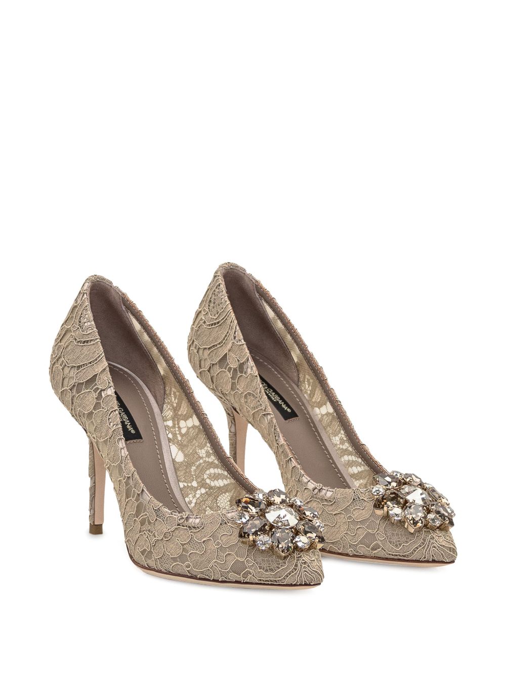 Dolce & Gabbana With Heel Beige