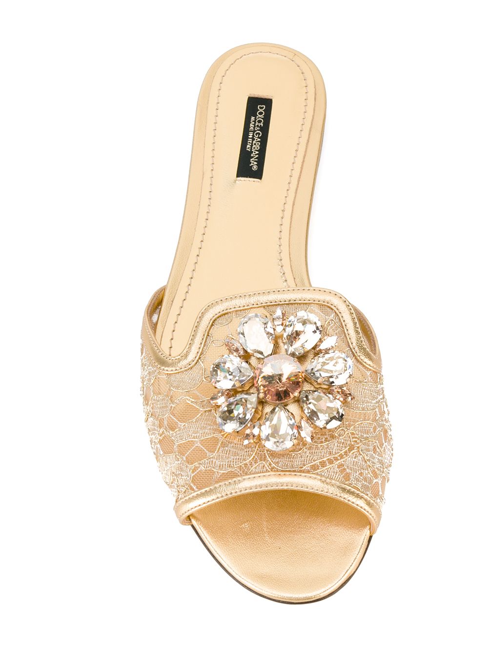 Dolce & Gabbana Sandals Golden