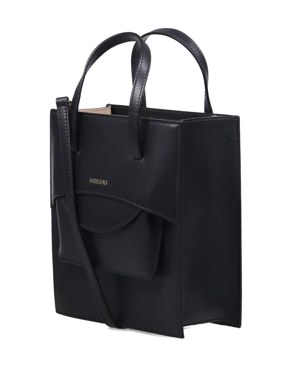 Hidesins Flap J Black Handbag