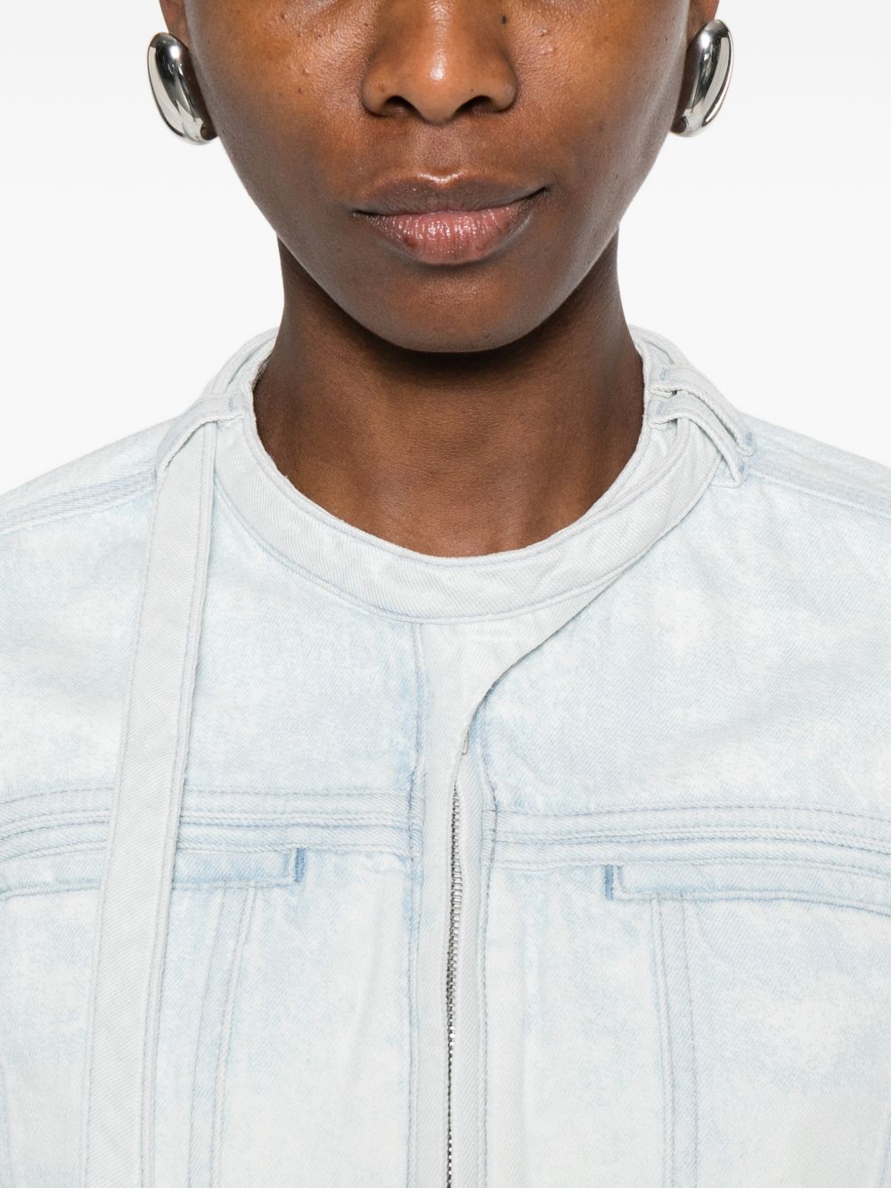 Diesel Coats Clear Blue