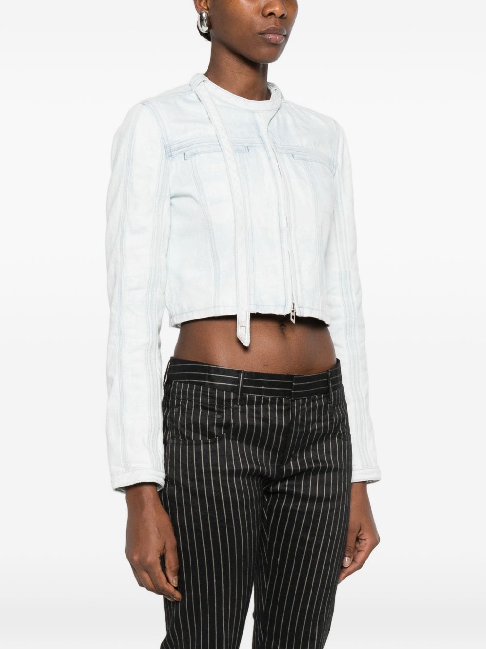 Diesel Coats Clear Blue