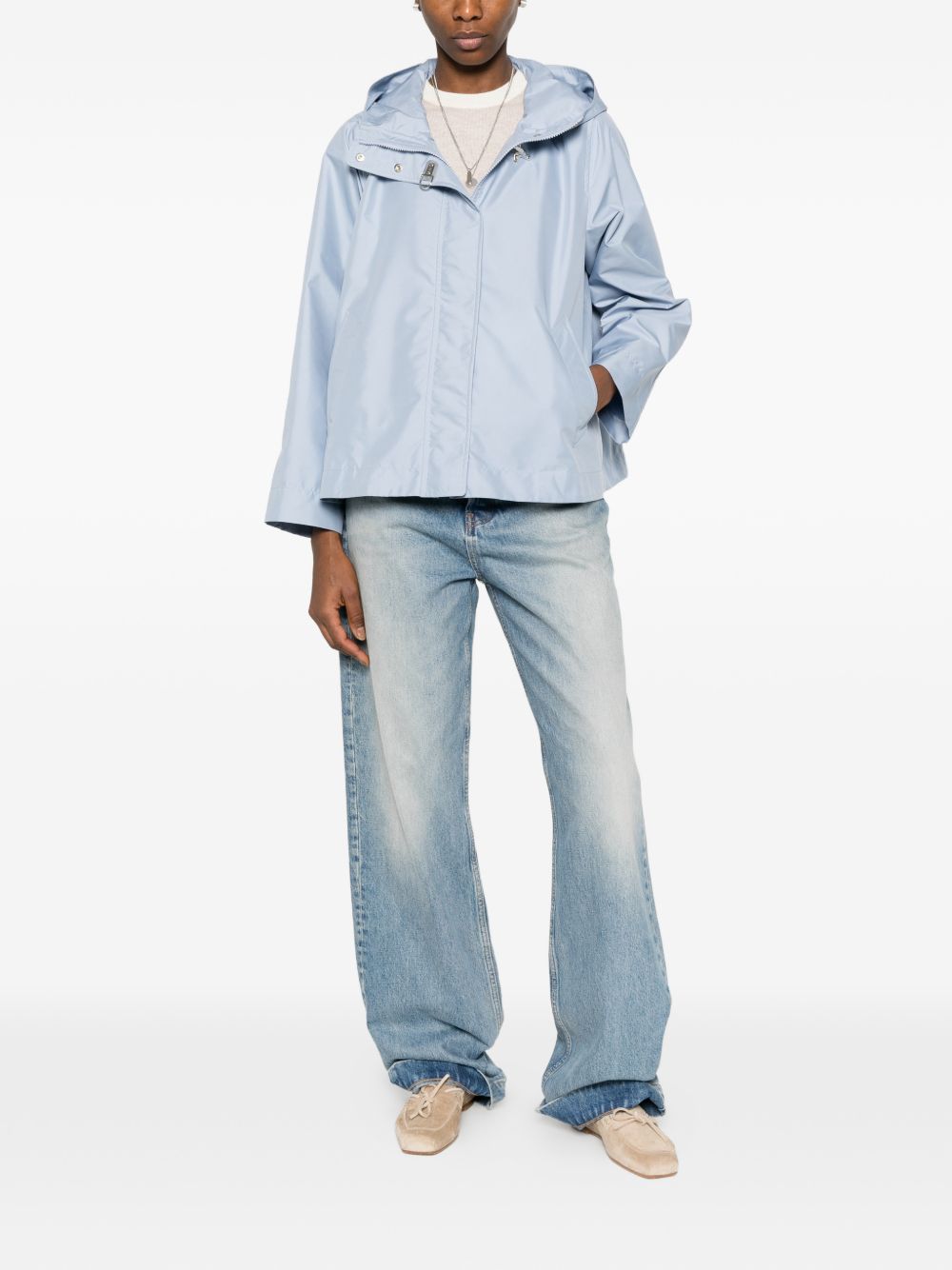 Fay Coats Clear Blue