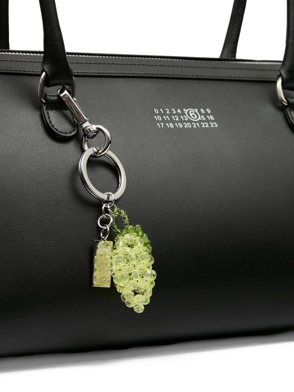 Mm6 Maison Margiela Lemon-Shape Beaded Keyring