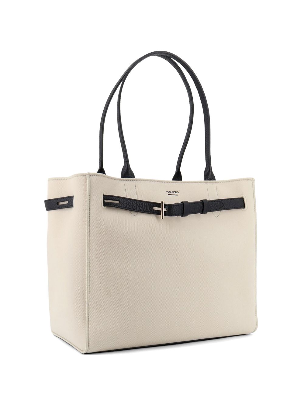 Tom Ford Canvas And Leather Audrey Medium Tote Bag