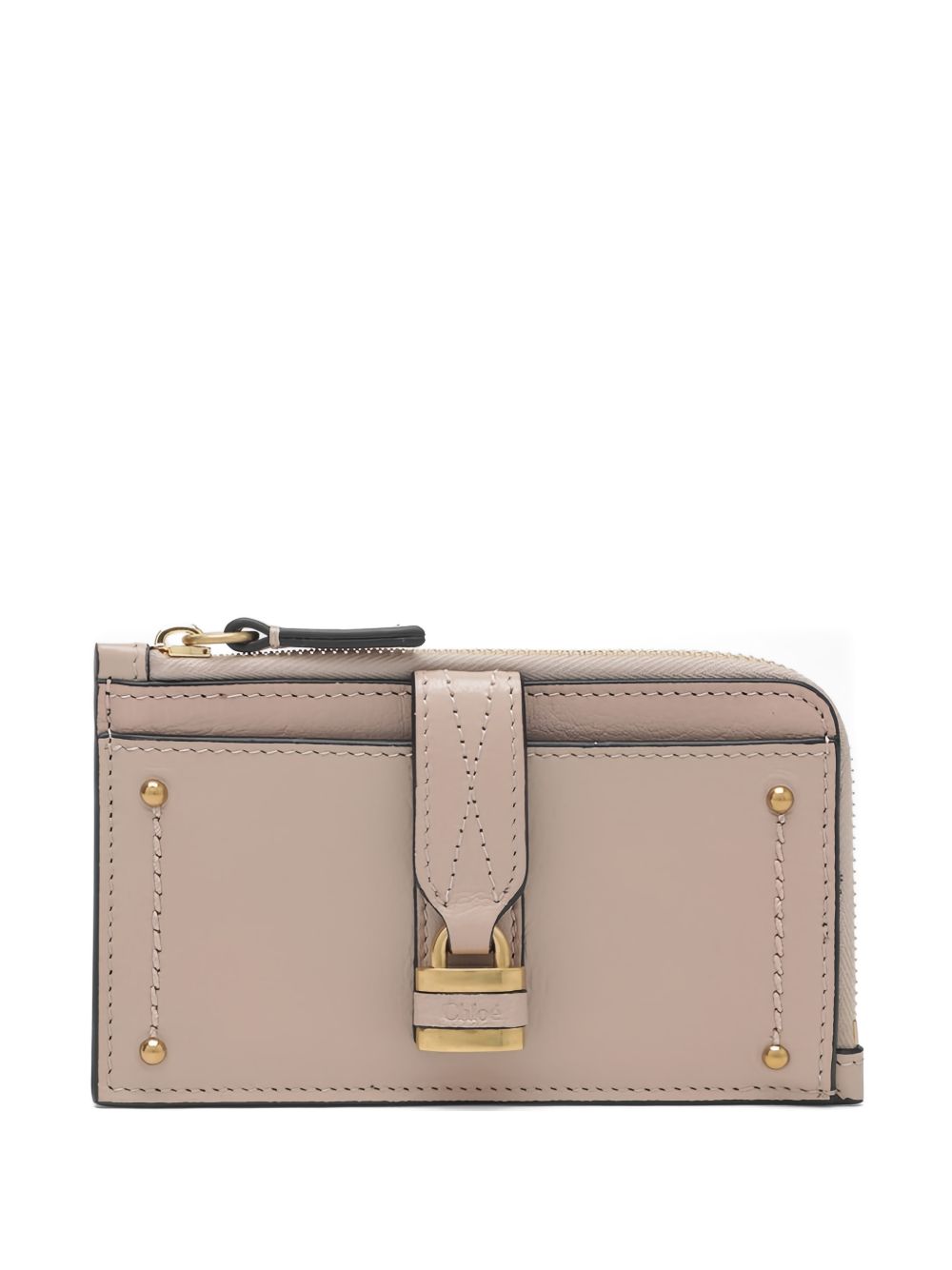 Chloé Chloé Paddington leather card case