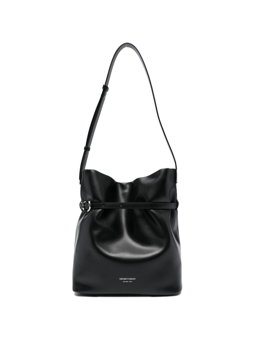 Emporio Armani Leather Bucket Bag
