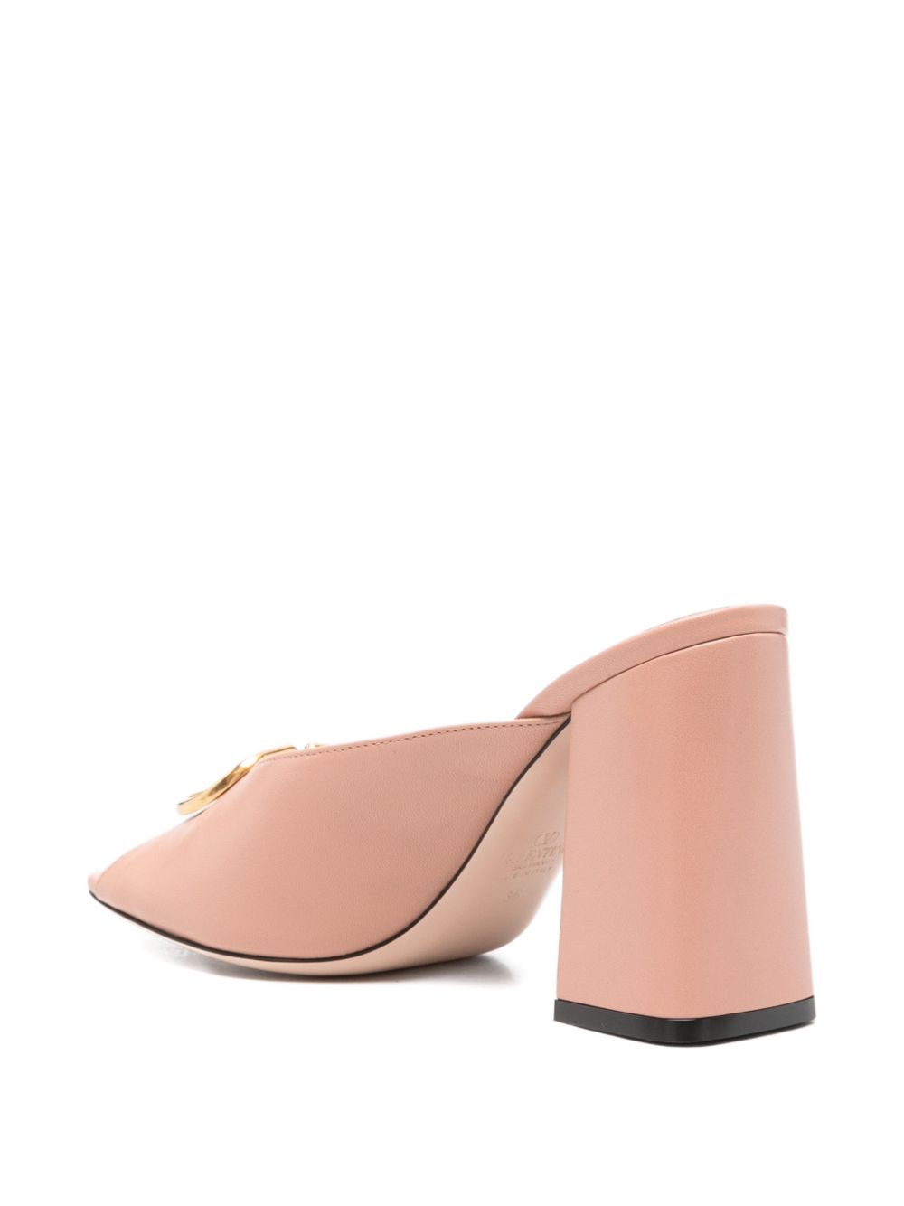 Valentino Garavani VLogo Signature leather mules.