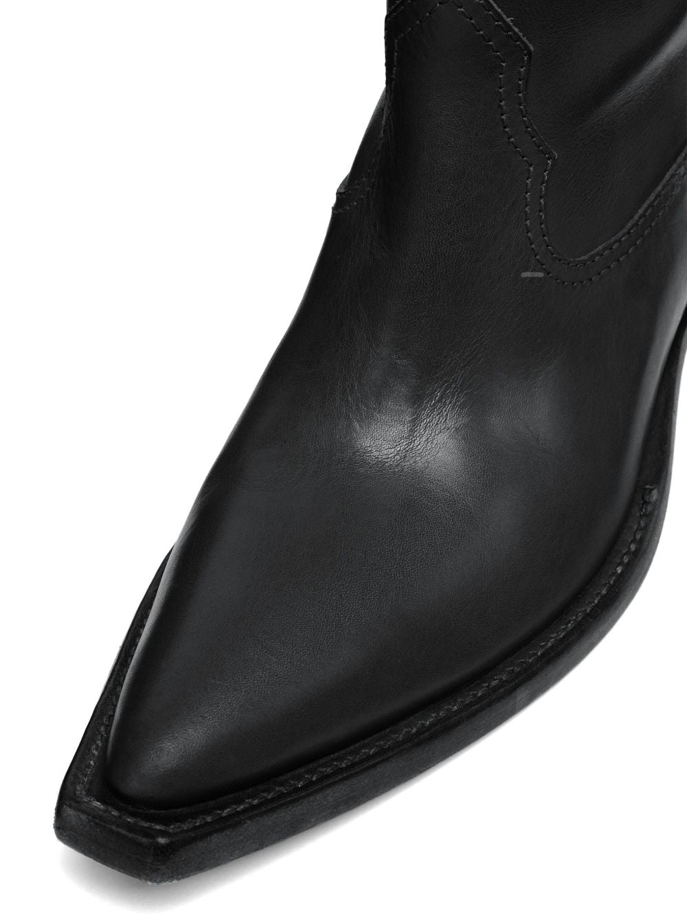 Maison Margiela Leather western boots