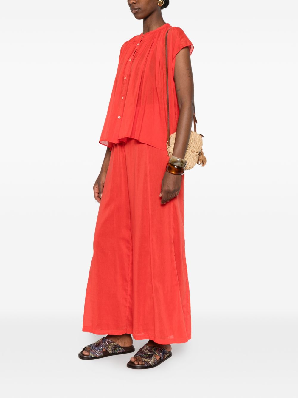 Forte Forte Voile cotton and silk trousers