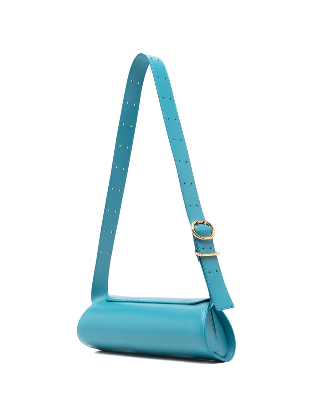 Jil Sander Cannolo small leather shoulder bag