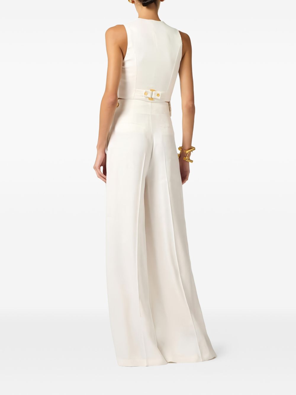 Elisabetta Franchi Linen blend vest