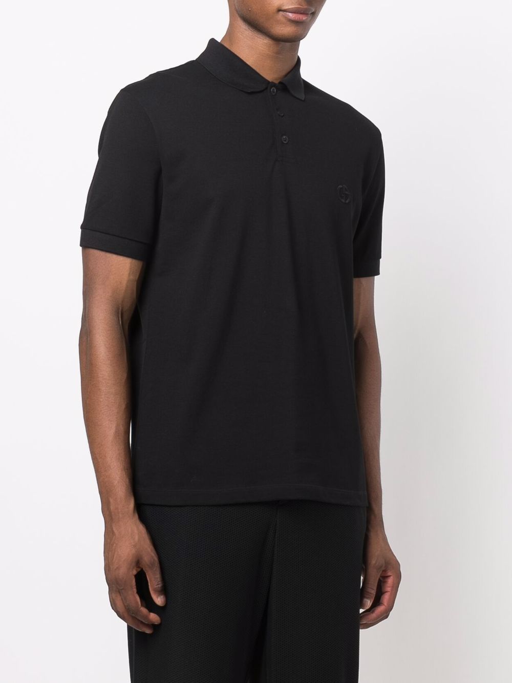 Giorgio Armani Piqeut cotton polo shirt