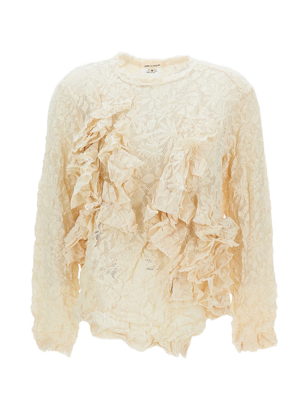 Comme Des Garcons Comme Des Garçons Rouched top