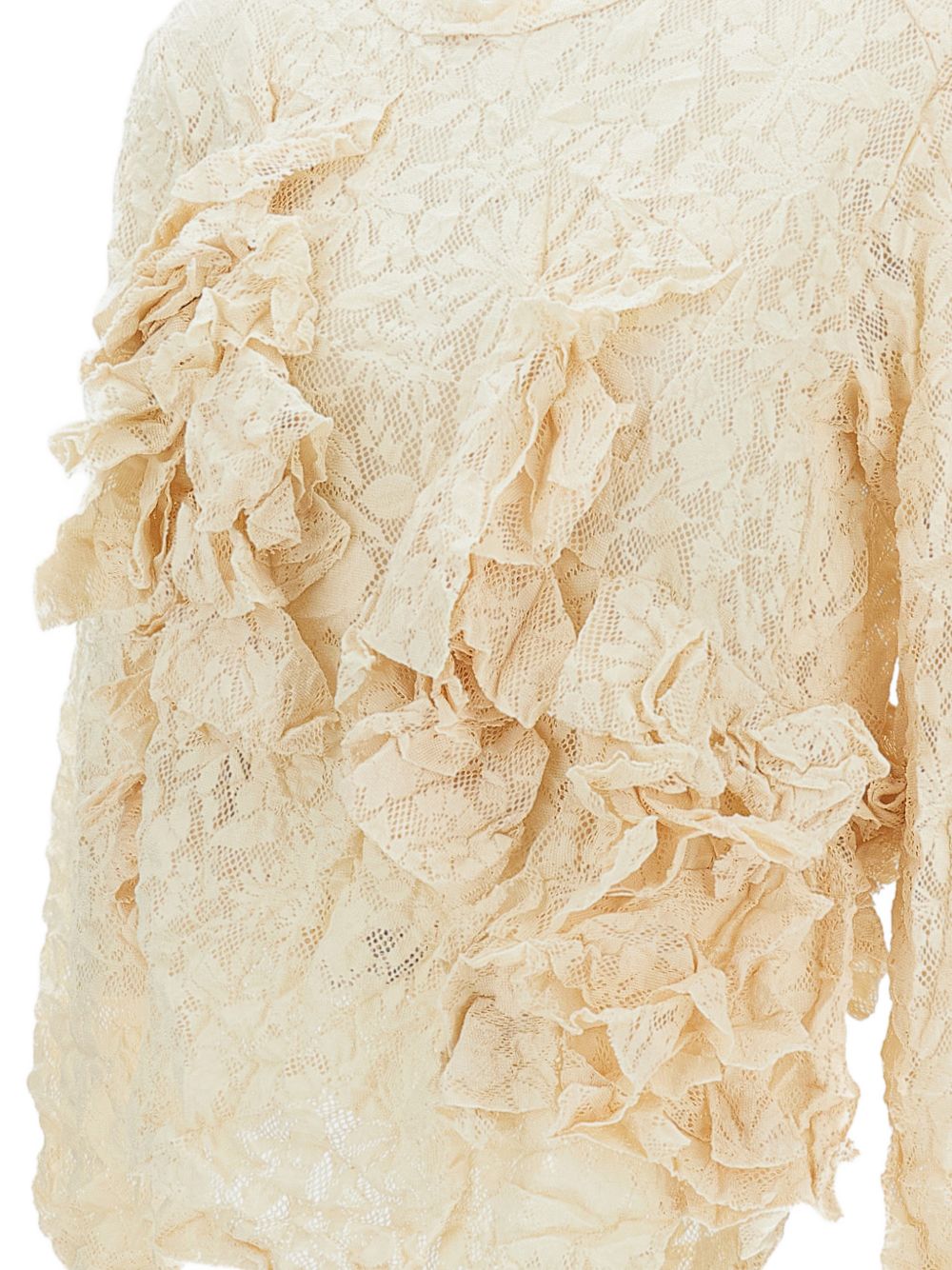 Comme Des Garcons Comme Des Garçons Rouched top