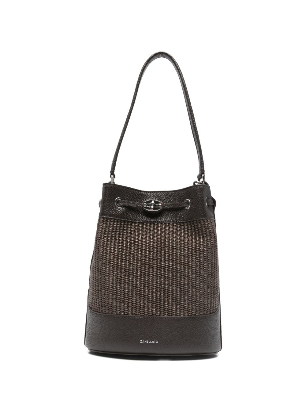 Zanellato Mondà Vimini small bucket bag