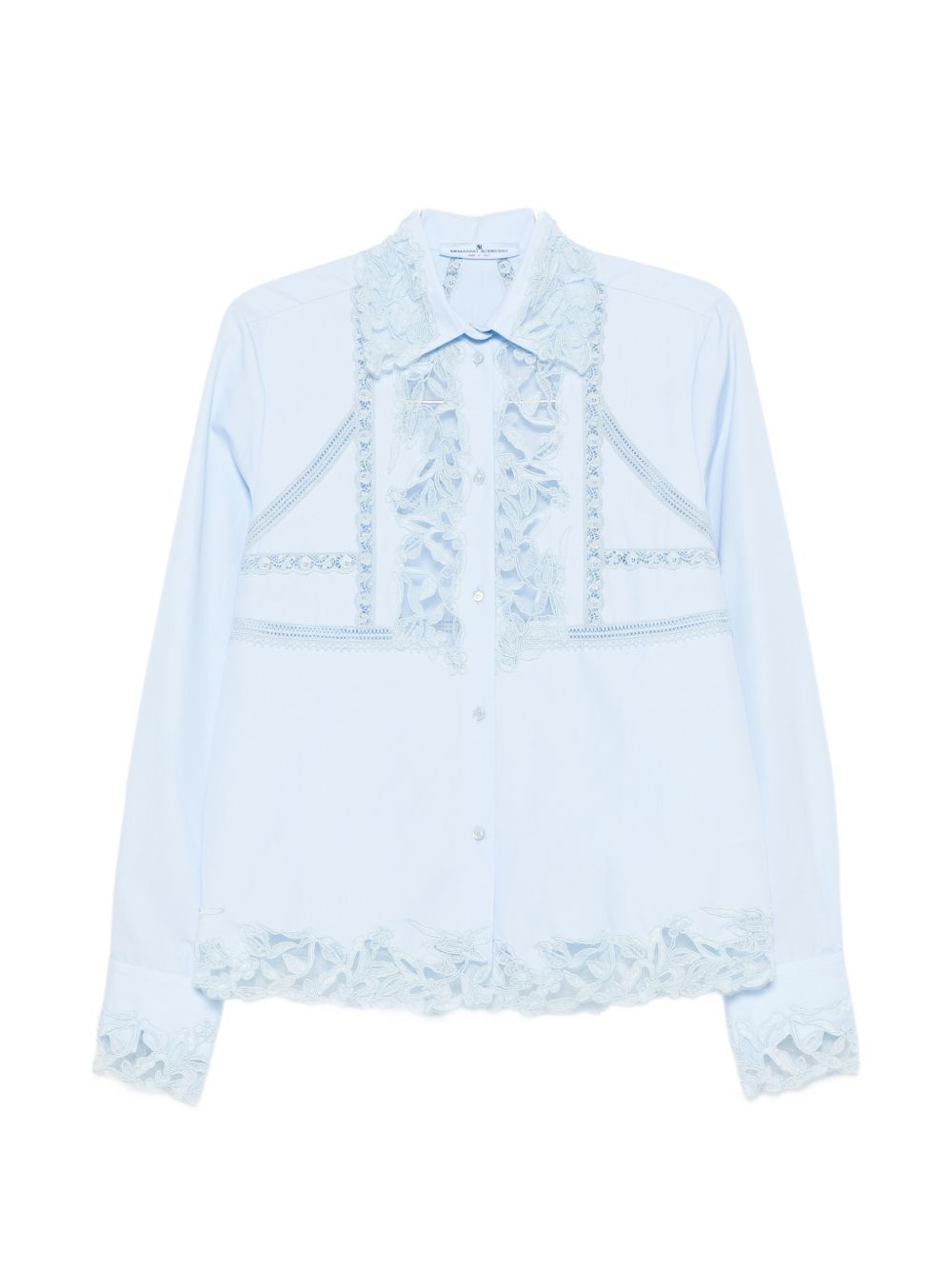 Ermanno Scervino Embroidered cotton shirt