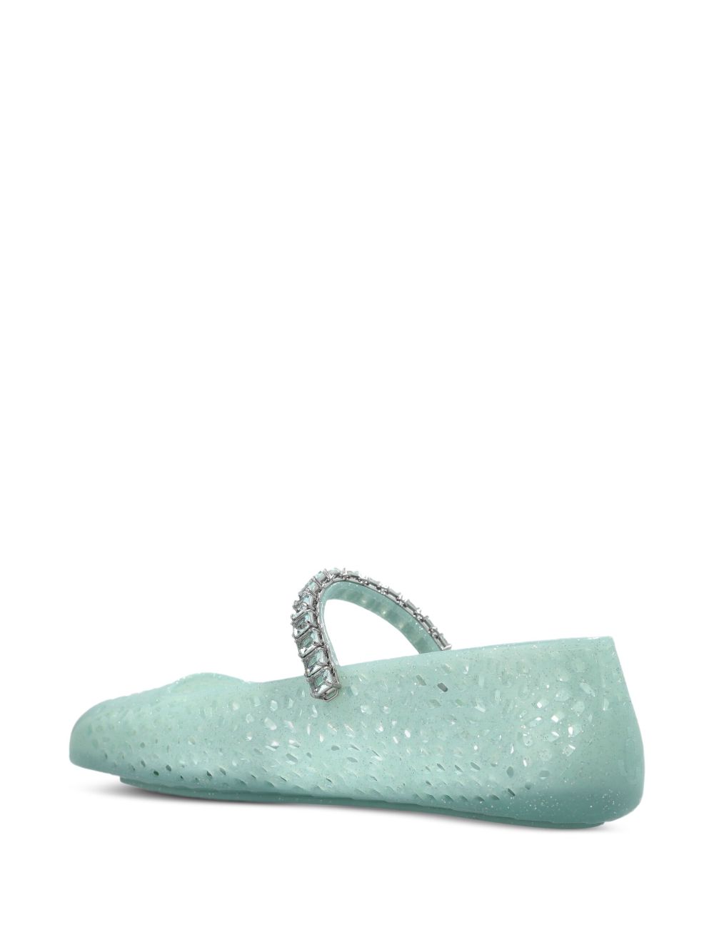 JIMMY CHOO Flat shoes GREEN