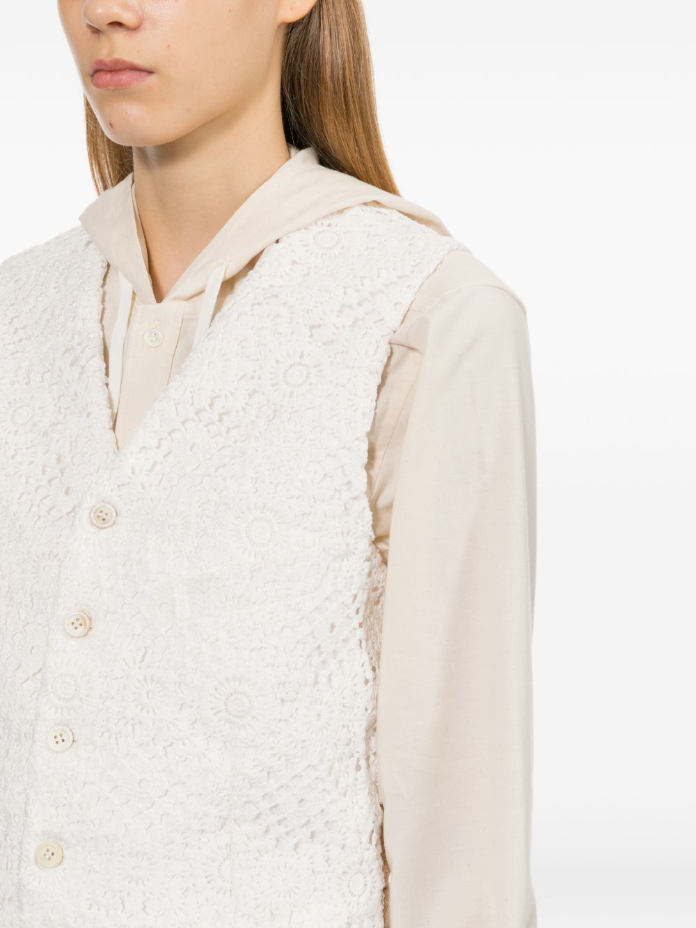 Comme Des Garcons Comme Des Garçons Lace Vest