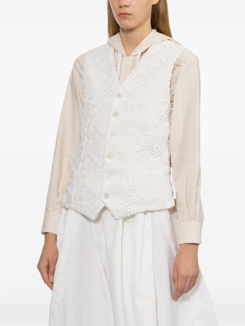 Comme Des Garcons Comme Des Garçons Lace Vest
