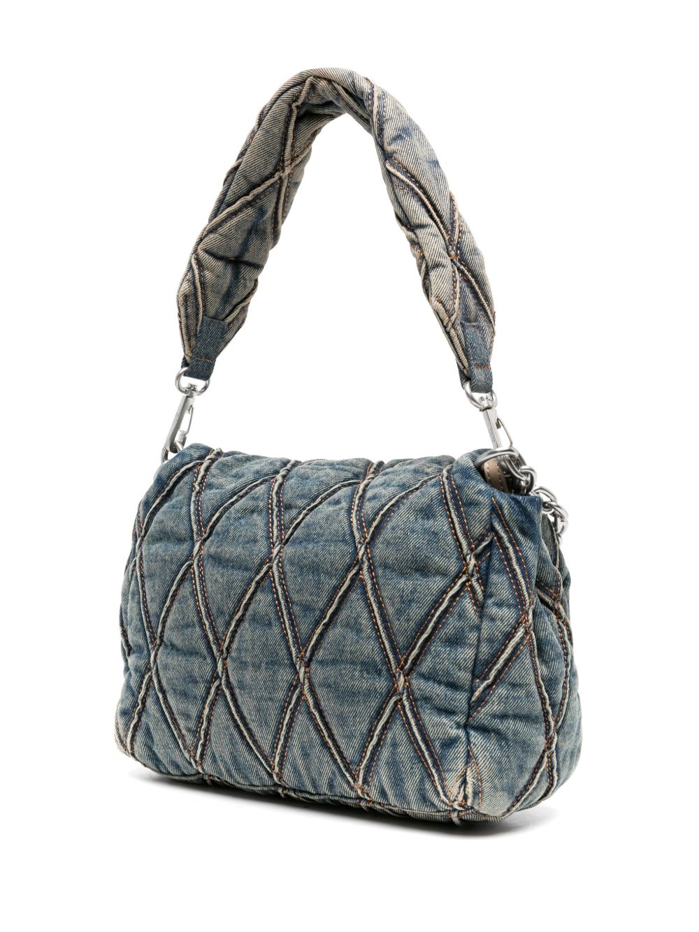 Diesel Denim Foldover Clutch