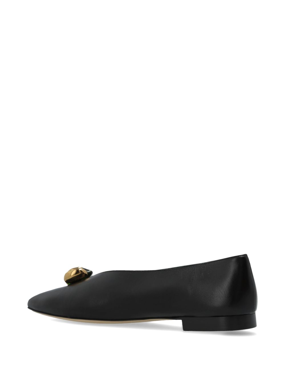 JIMMY CHOO Flat shoes BLACK
