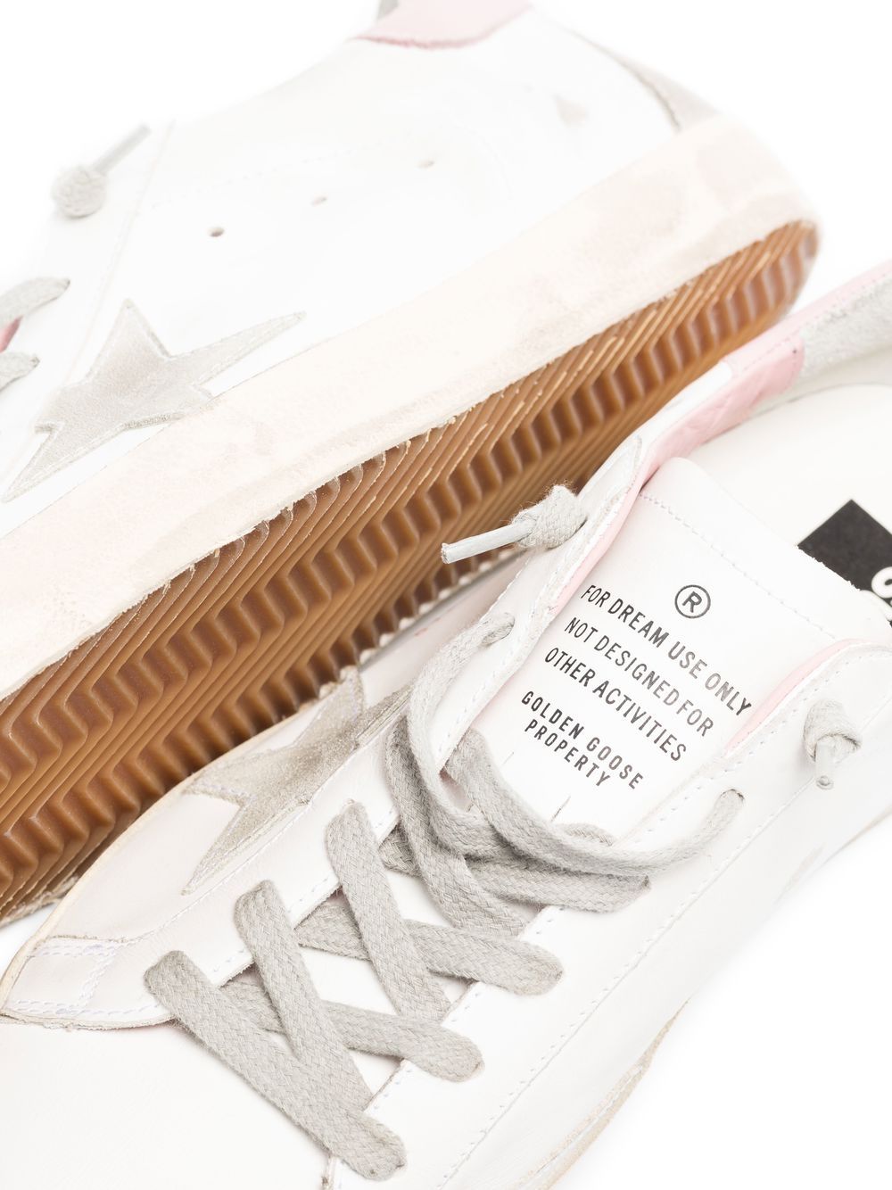 Golden Goose Super-Star Leather Sneakers