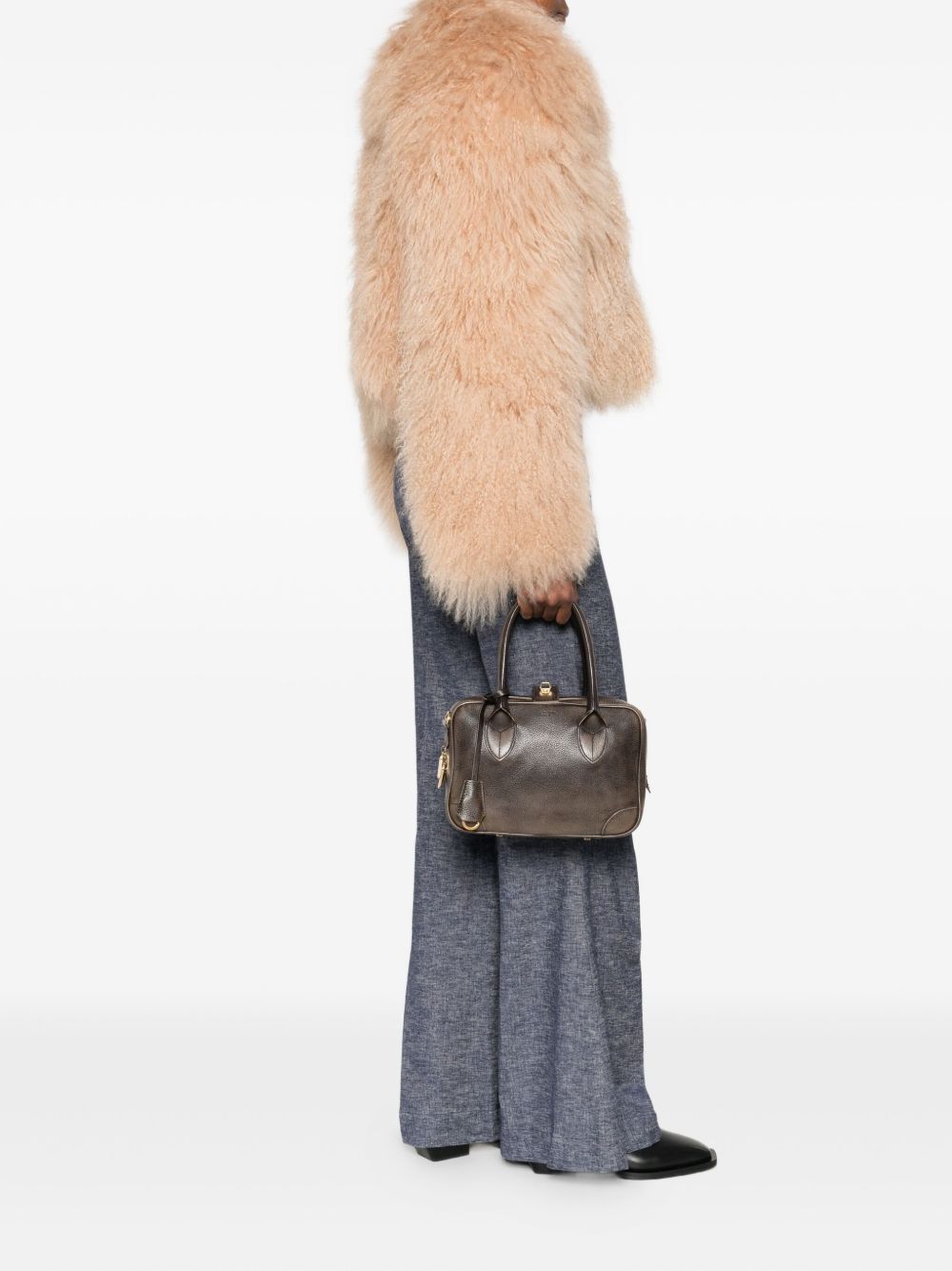 Golden Goose Vita Leather Handbag