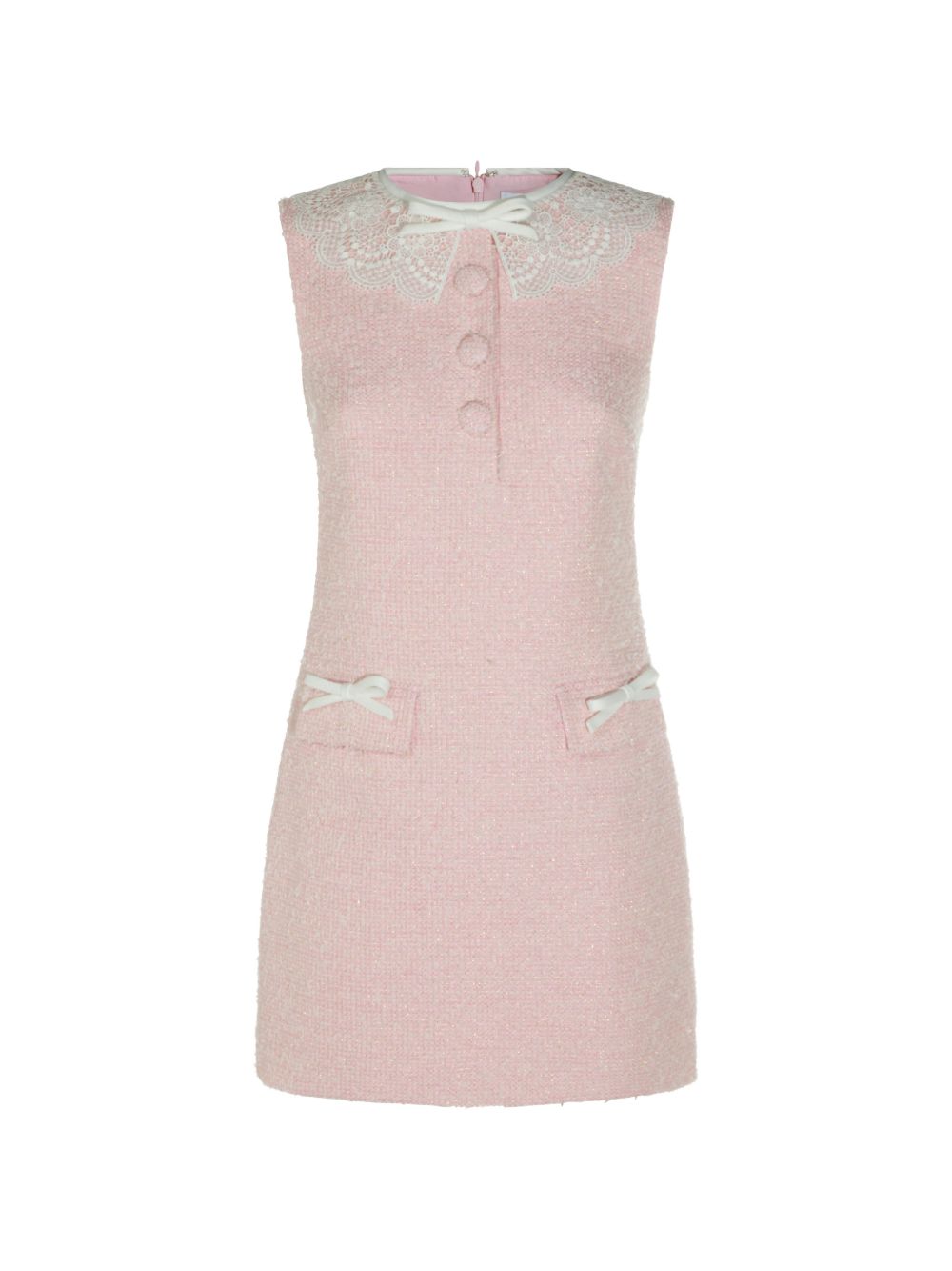 Self-Portrait Bouclé mini dress