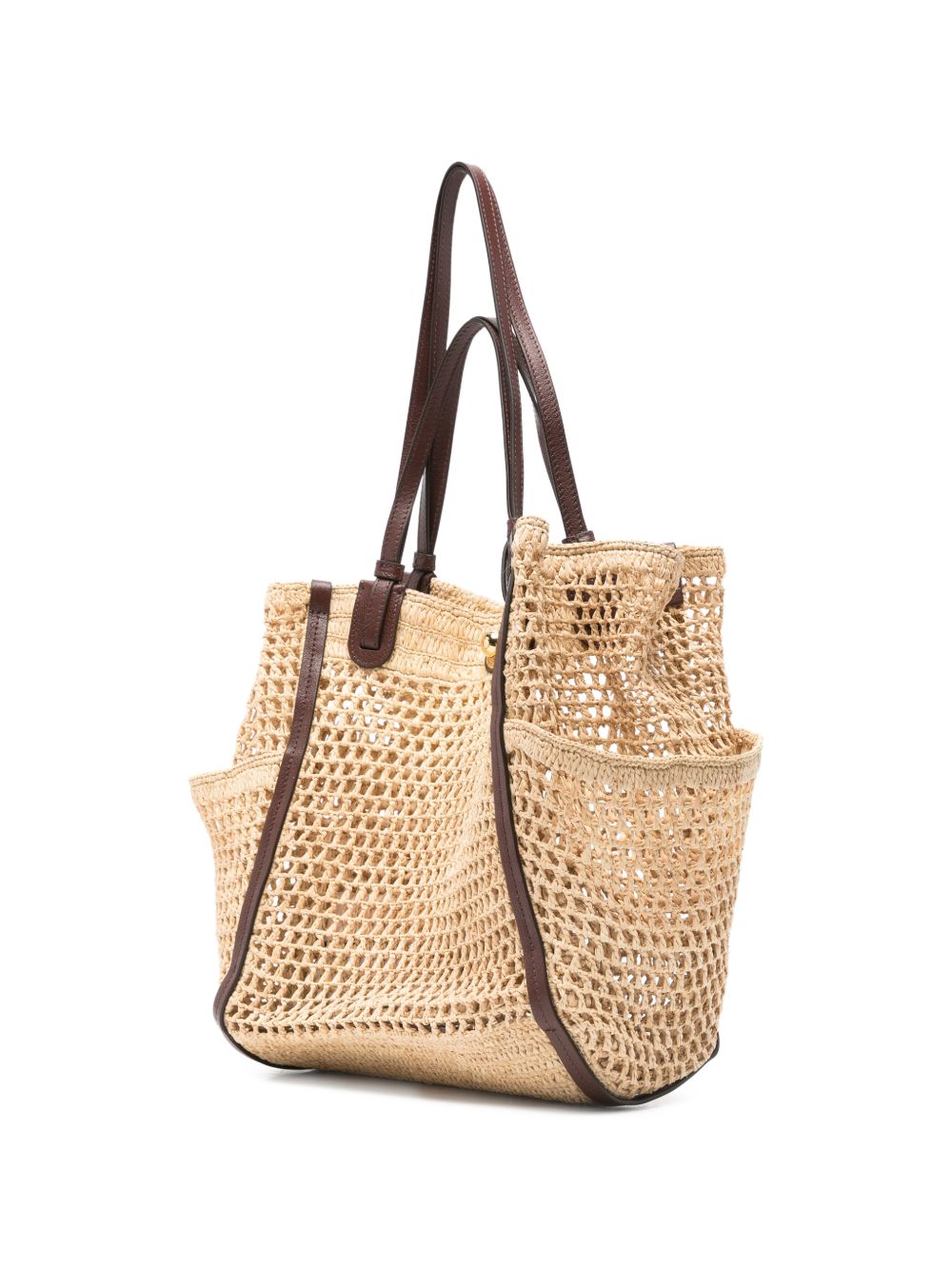 Chloé Chloe Iconic Rafia Tote Bag