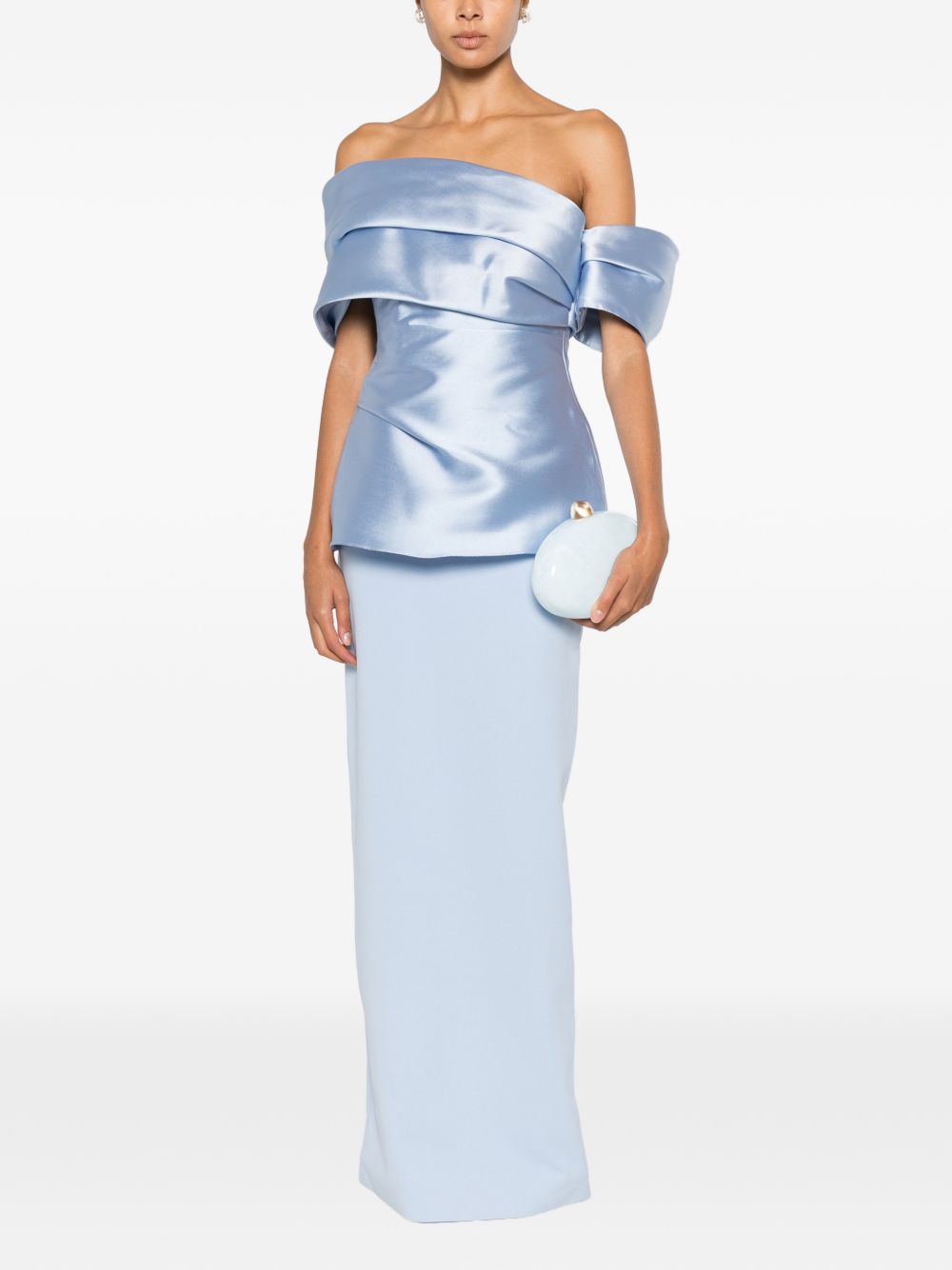 Solace London Dresses LIGHT BLUE