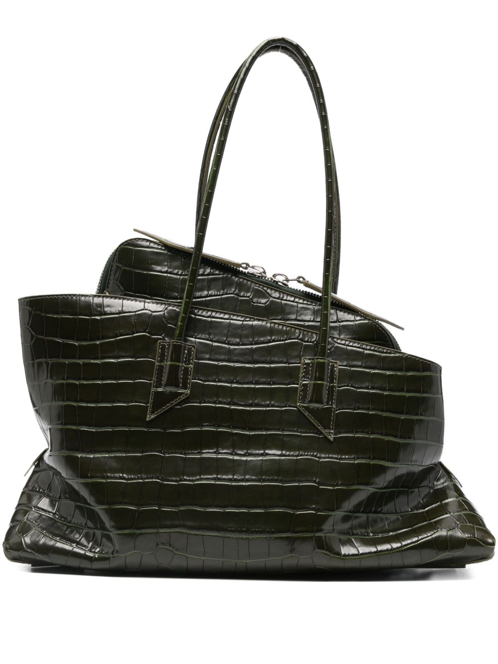 THE ATTICO Bags.. DARK GREEN