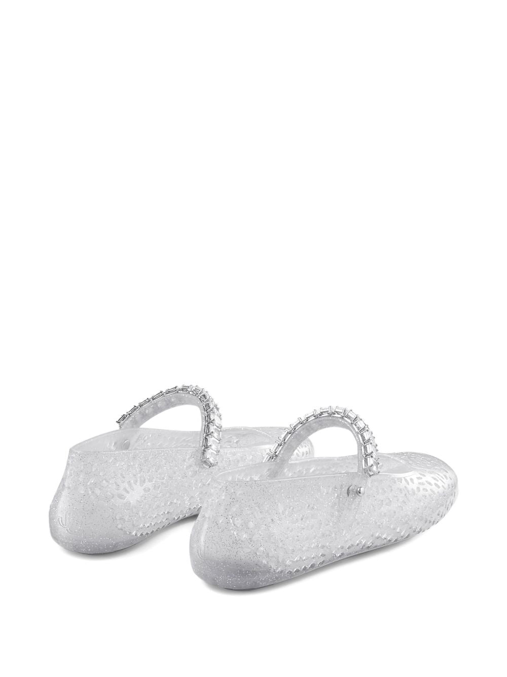 JIMMY CHOO Flat shoes SILVER