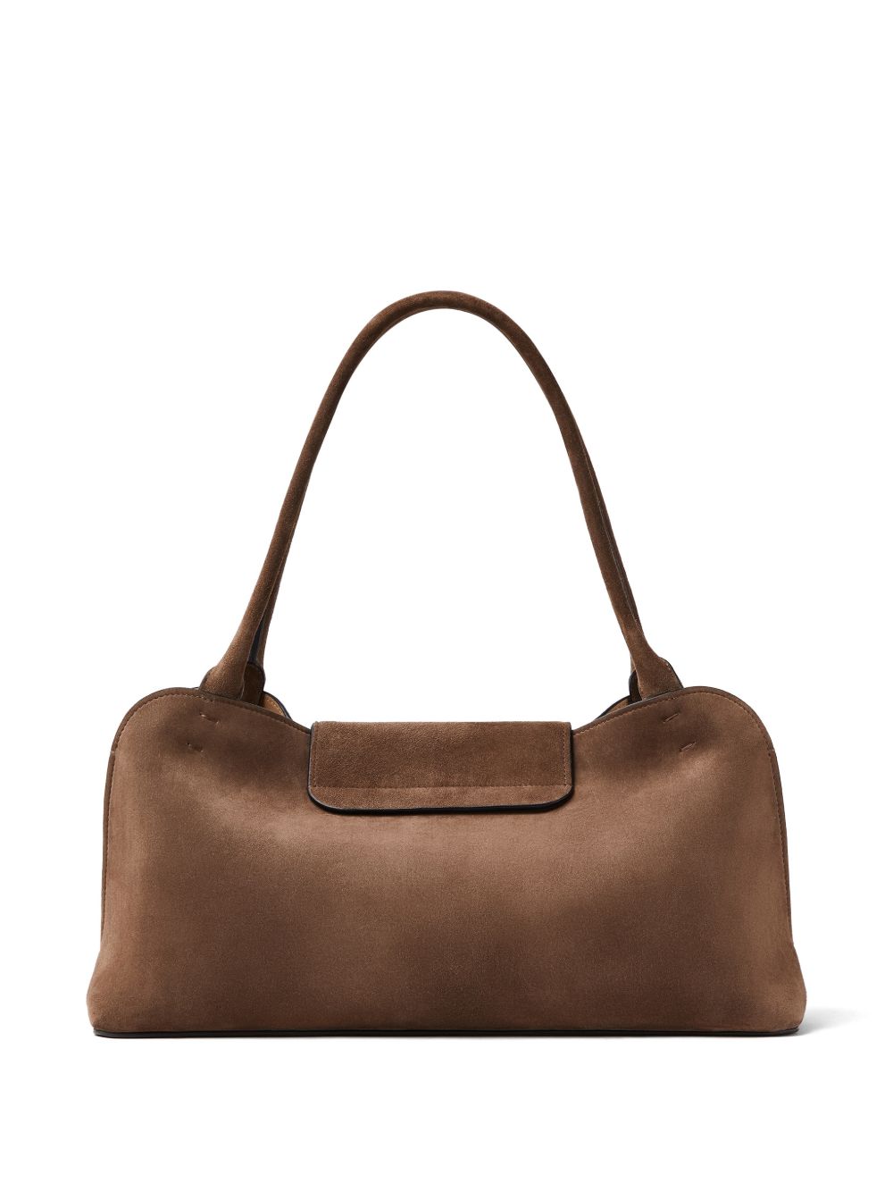Versace Vivian Medium Suede Shoulder Bag