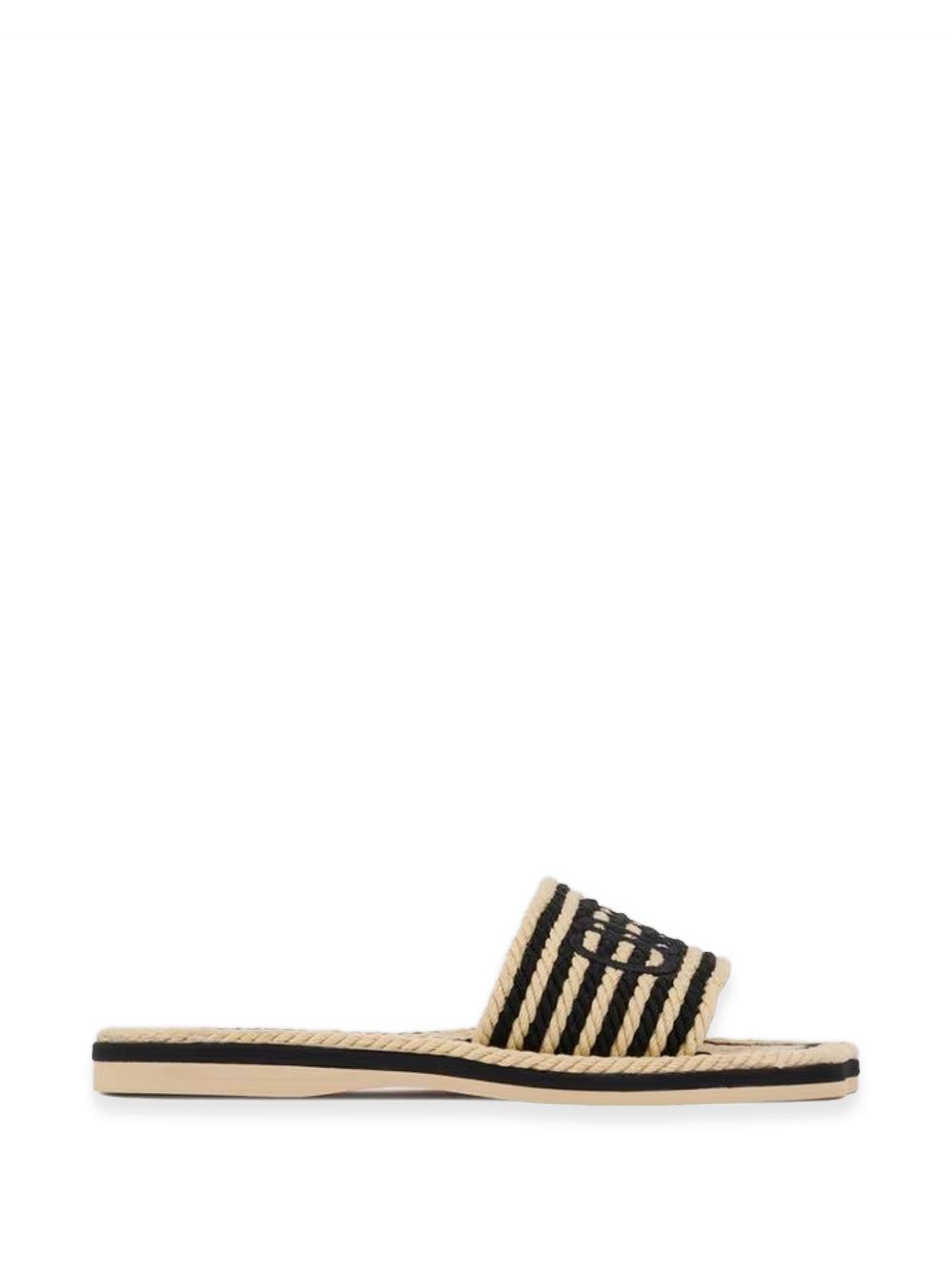 Chloé Chloe Sand Raffia Slides