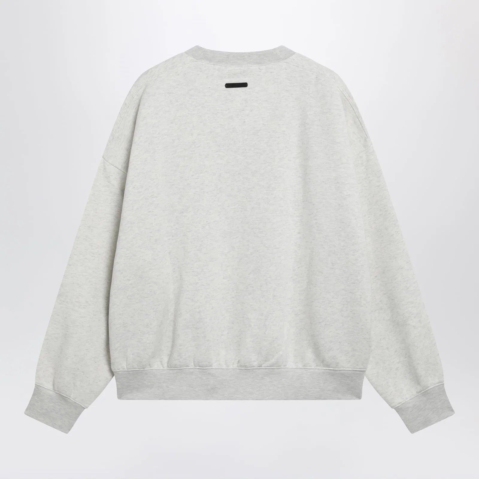 Fear of God Essentials Signature SS26 crewneck sweatshirt in fleece oatmeal