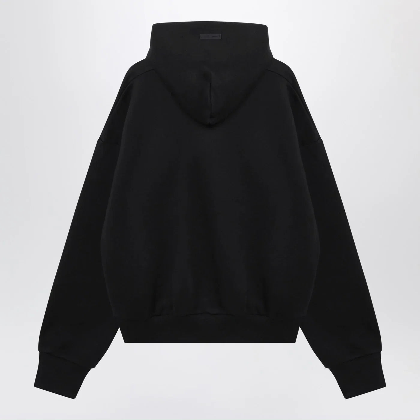Fear of God Essentials Black washed sweatshirt with logo print
