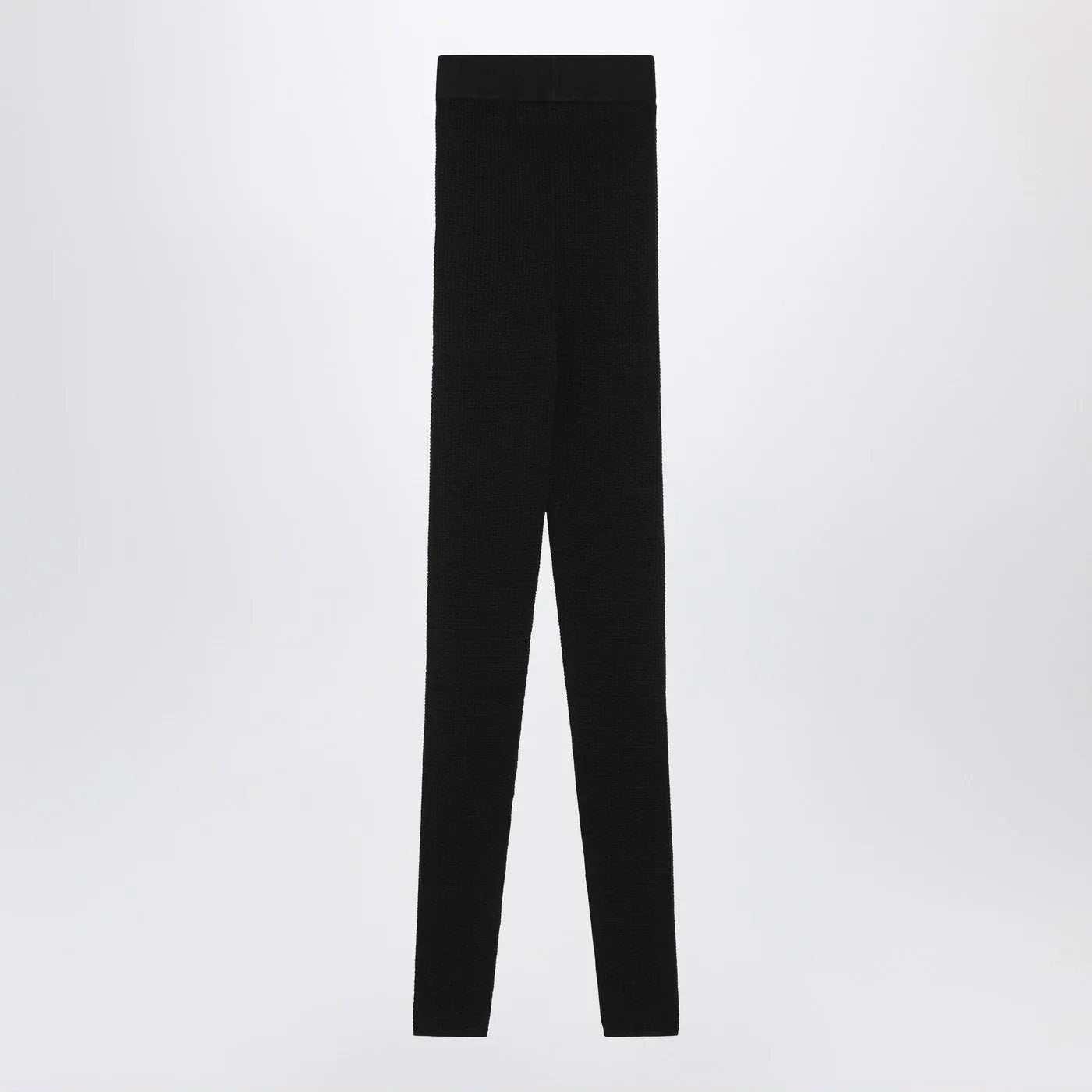 Fear of God Essentials Black leggings in stretch Waffle fabric