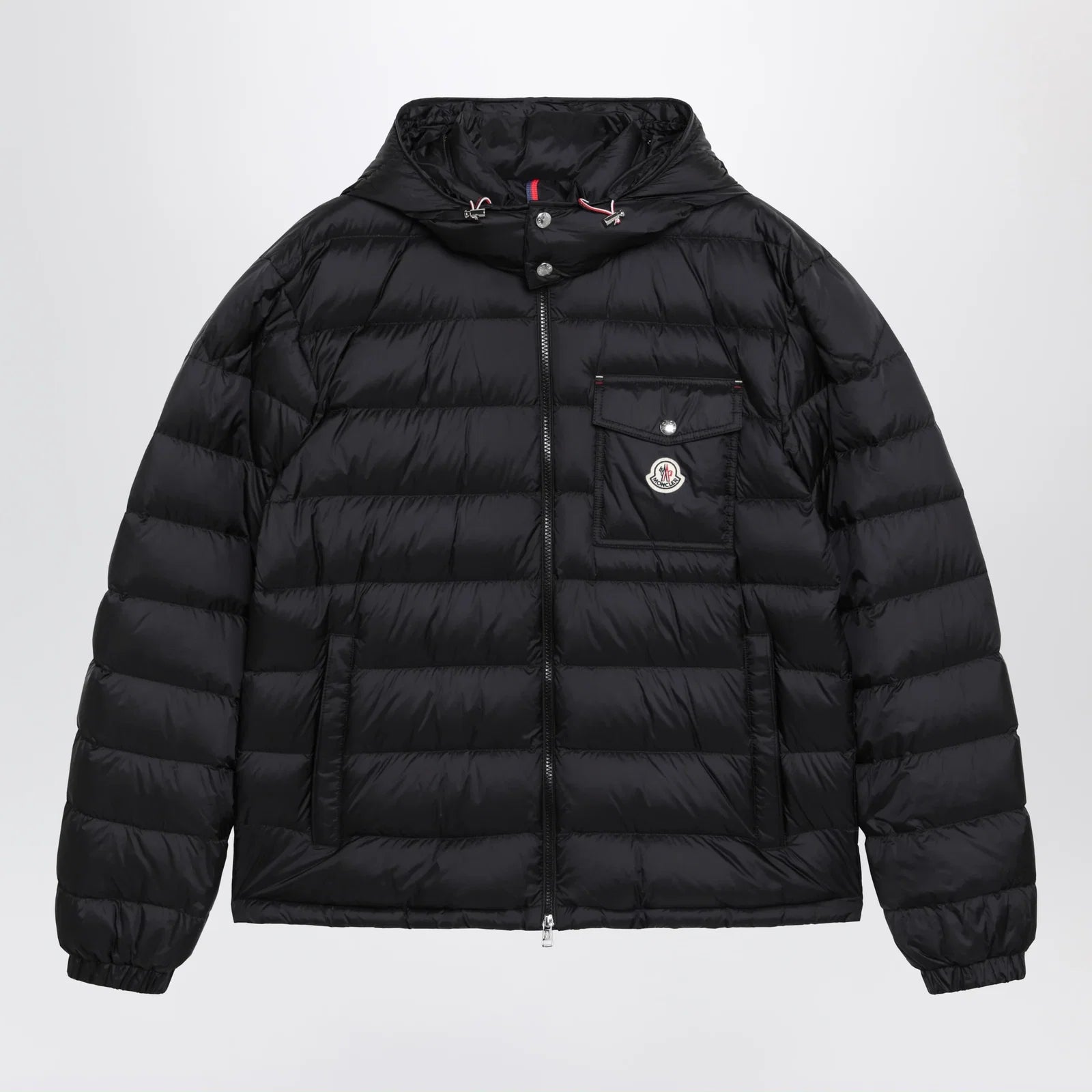 Moncler Black Verith Cropped Down Jacket